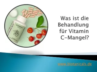 Vitamin C Kaufen Kapseln - Biotanicals
