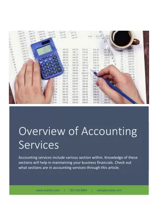 overview of accounting services