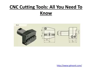 CNC Cutting Tools: All You Need To Know