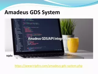 Amadeus GDS System
