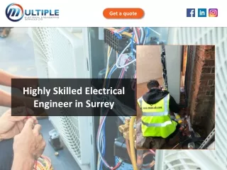 Highly Skilled Electrical Engineer in Surrey