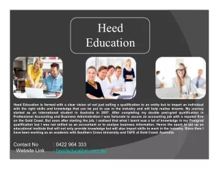 Taxation Law for Tax Agents Skill Set | Heededucation