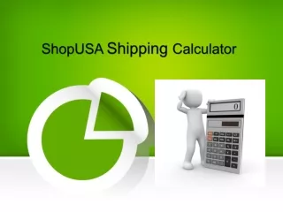 ShopUSA shipping calculator