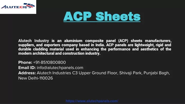acp sheet s
