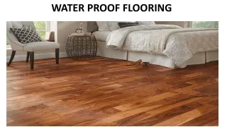 water proof flooring