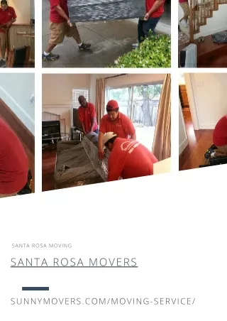 Santa Rosa Movers