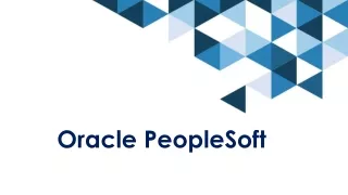 Oracle PeopleSoft