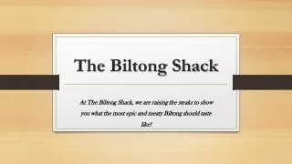 Biltong Snack Packs | Chilli Biltong Snack Packs | Buy Online