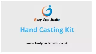 Hand Casting Kit - Body Cast Studio
