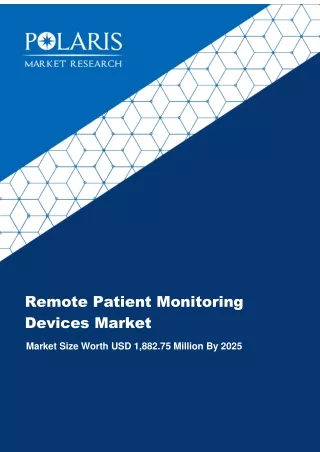 remote patient monitoring devices market