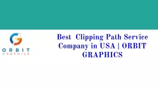 Best  Clipping Path Service Company in USA