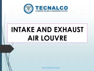 INTAKE AND EXHAUST AIR LOUVRE (1)