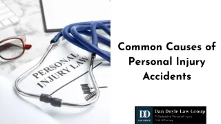 Common Causes of Personal Injury Accidents