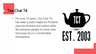 tea chai t
