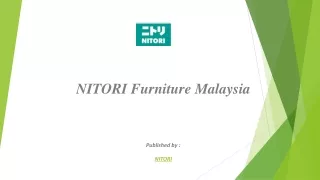 NITORI Furniture Malaysia