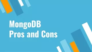 MongoDB Pros and Cons