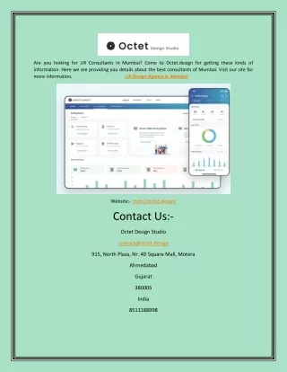 are you looking for ux consultants in mumbai come