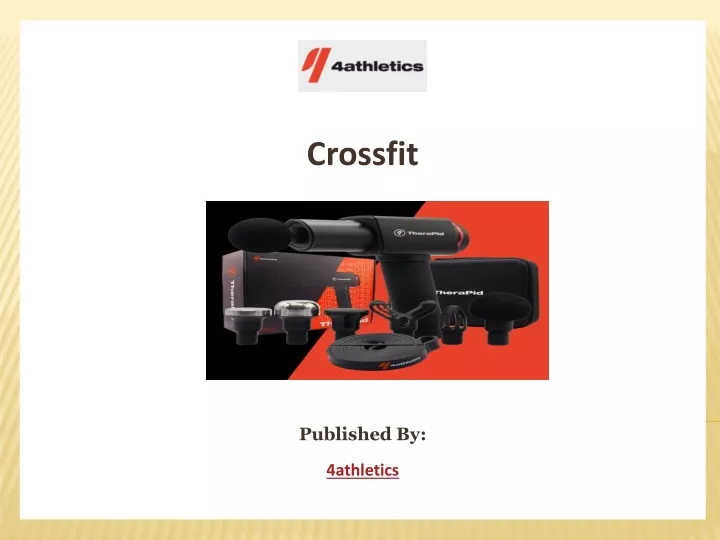 crossfit published by 4athletics