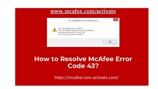www mcafee com activate
