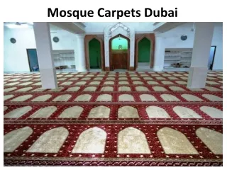 mosque carpets dubai