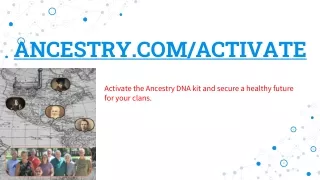 ANCESTRY.COMACTIVATE