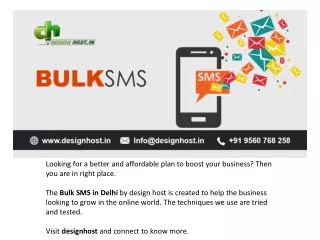 Bulk SMS in Delhi