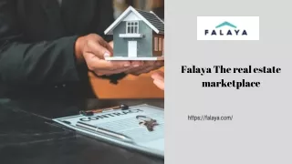 Falaya The real estate marketplace