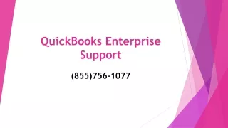 quickbooks enterprise support