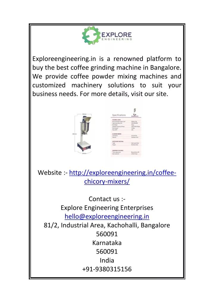 exploreengineering in is a renowned platform