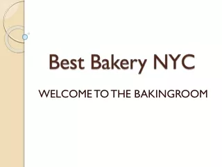 Best Bakery NYC