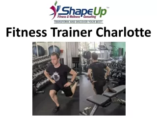 Fitness Trainer Charlotte