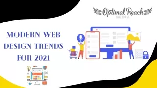 Modern Web Design Trends For 2021