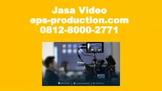 0812-8000-2771 Jasa Desain Company Profile Murah Di Jakarta | Jasa Video eps-pro