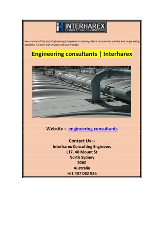 we are one of the best engineering companies