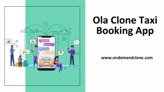 ola clone taxi booking app