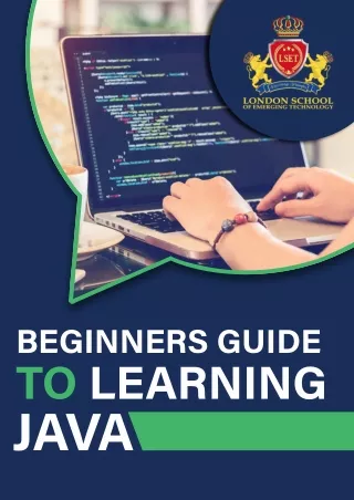 BEGINNERS GUIDE TO LEARNING  JAVA