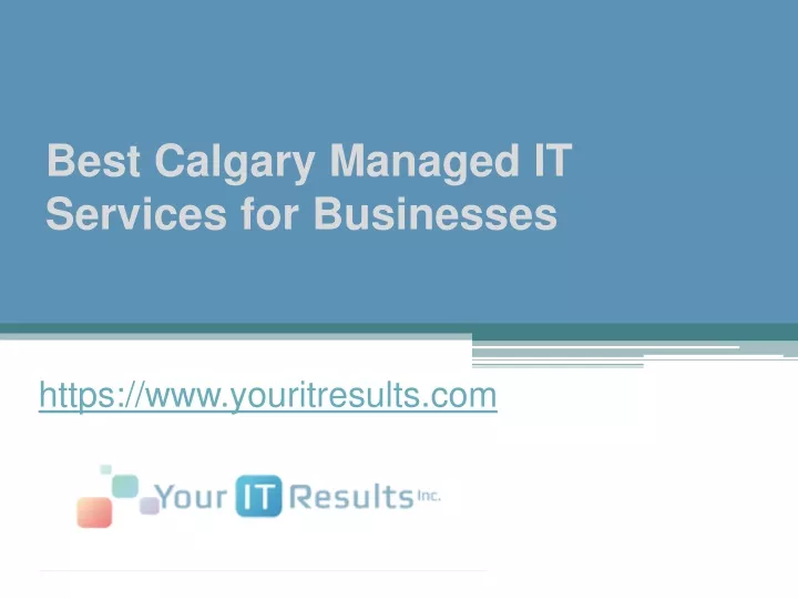 best calgary managed it services for businesses