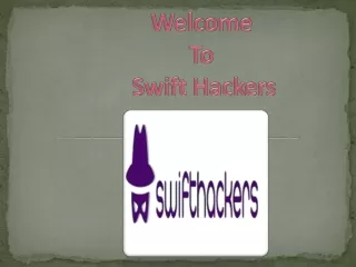 welcome to swift hackers