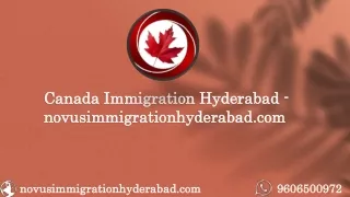 Best Canada Immigration Consultants In Hyderabad - novusimmigrationhyderabad.com