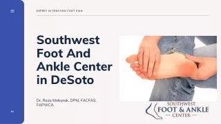 Podiatrist in Desoto TX - SwfaCenter