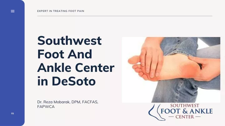 expert in treating foot pain