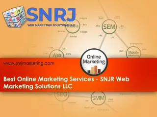 Best Online Marketing Services - SNJR Web Marketing Solutions LLC