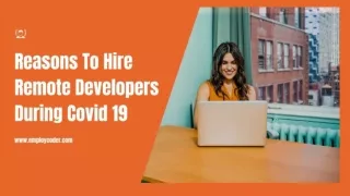 Ultimate Guide On How To Hire Remote Developers During COVID-19 Crisis?