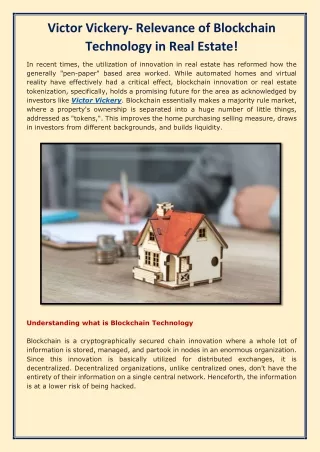 victor vickery relevance of blockchain technology