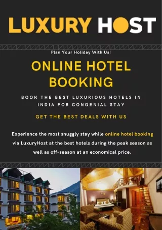 Online Hotel Booking