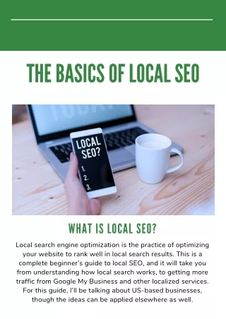 the b a sics of loc a l seo