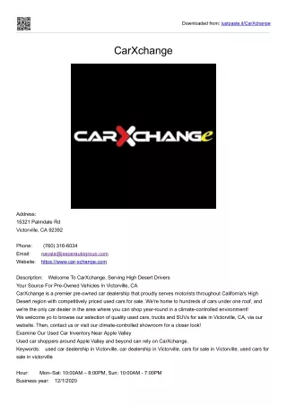 CarXchange