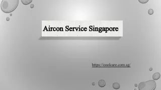 Aircon service Singapore