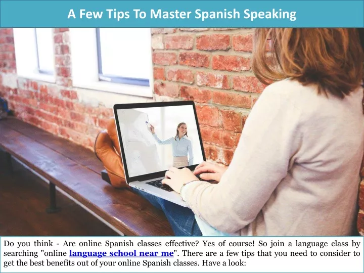 a few tips to master spanish speaking
