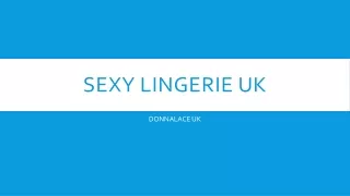 Sexy Lingerie UK | Lingerie Sets | Underwear-Sets | Donnalace UK